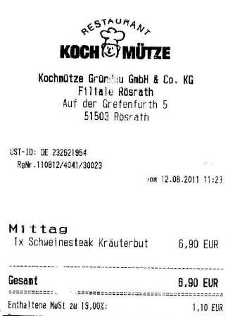 tcib Hffner Kochmtze Restaurant